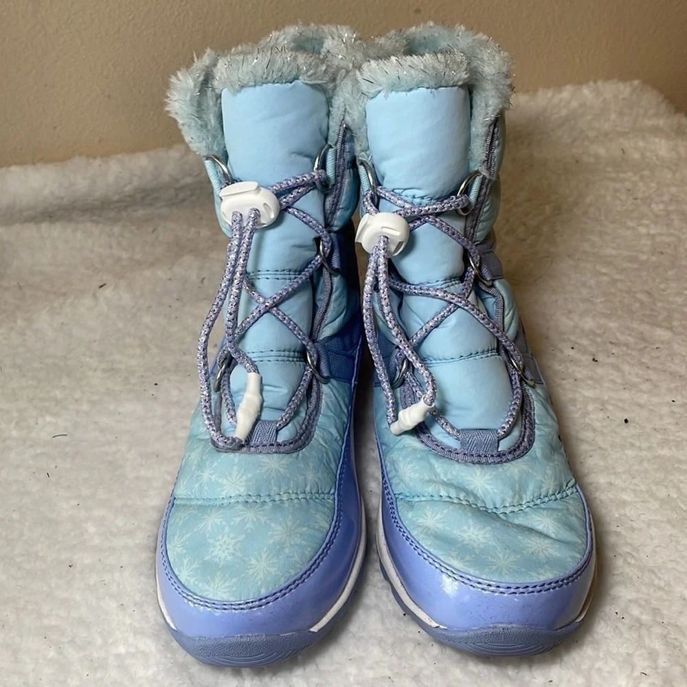 SOREL Disney Frozen Snow Boots Size 5